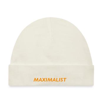 Bitcoin Maximalist - Baby Premium Organic Mütze - Naturweiß - Vorne