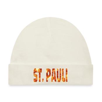 St. Pauli - Baby Premium Organic Mütze - Naturweiß - Vorne