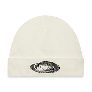 Geometrische Parabeln Kreis Ellipsen Linien - Baby Premium Organic Mütze - Naturweiß - Vorne