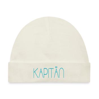 Kapitän - Baby Premium Organic Mütze - Naturweiß - Vorne