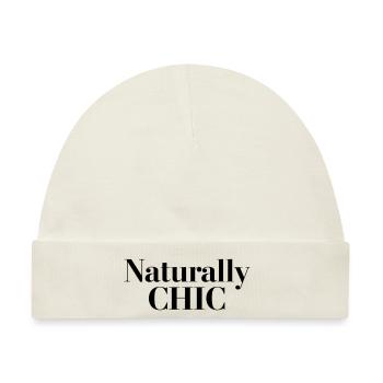 Naturrally Chic - Baby Premium Organic Mütze - Naturweiß - Vorne