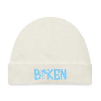 biken - Baby Premium Organic Mütze - Naturweiß - Vorne