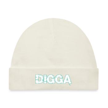 Digga - Baby Premium Organic Mütze - Naturweiß - Vorne