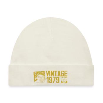 Jahrgang 1979 Retro Jubiläum Geschenk 1979 - Baby Premium Organic Mütze - Naturweiß - Vorne
