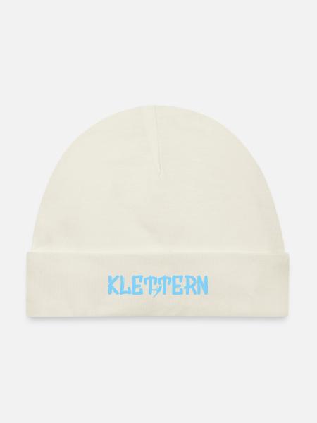 Geschenk Kletterer Boulderer klettern bouldern - Baby Premium Organic Mütze - Naturweiß