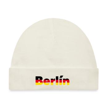 Berlin (Berlin) - Baby Premium Organic Mütze - Naturweiß - Vorne