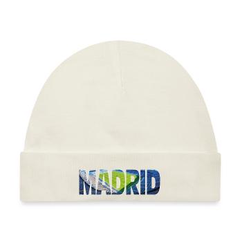 Madrid - Baby Premium Organic Mütze - Naturweiß - Vorne