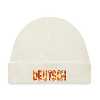 Deutsch - Baby Premium Organic Mütze - Naturweiß - Vorne