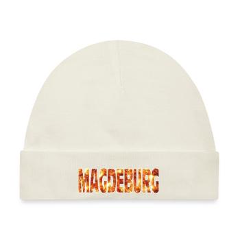 Magdeburg - Baby Premium Organic Mütze - Naturweiß - Vorne
