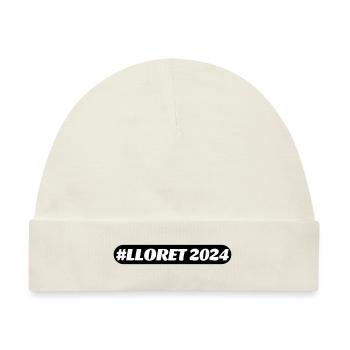 Lloret De Mar 2024 - Baby Premium Organic Mütze - Naturweiß - Vorne
