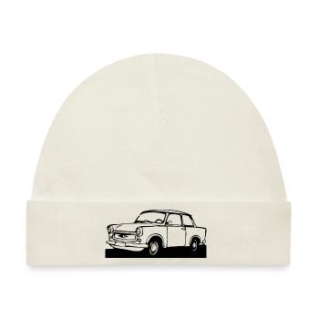  601 Limo Trabi - Baby Premium Organic Mütze - Naturweiß - Vorne