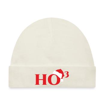 Weihnachten: Ho³ - Baby Premium Organic Mütze - Naturweiß - Vorne