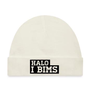 HALO - I BIMS - Baby Premium Organic Mütze - Naturweiß - Vorne