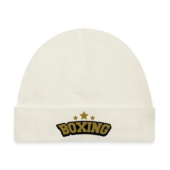 Boxing - Baby Premium Organic Mütze - Naturweiß - Vorne