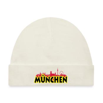 München - Baby Premium Organic Mütze - Naturweiß - Vorne