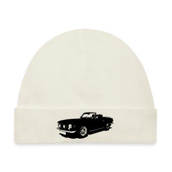 Britischer Roadster Tr6 - Baby Premium Organic Mütze - Naturweiß - Vorne