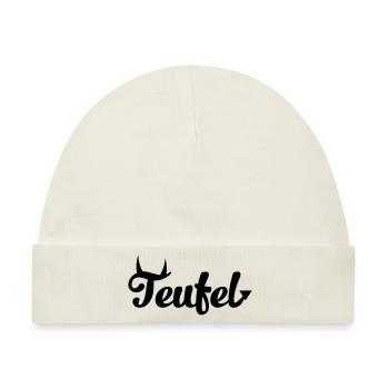 Teufel - Baby Premium Organic Mütze - Naturweiß - Vorne