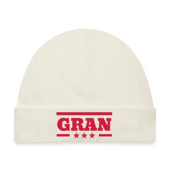 Großmütter / Oma / Mami / Großmutter / Mamy - Baby Premium Organic Mütze - Naturweiß - Vorne