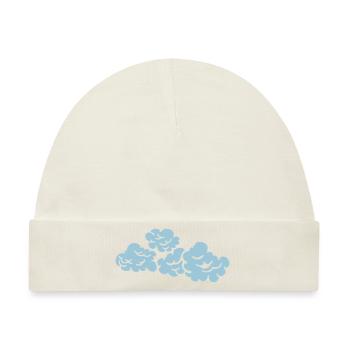 Wolke - Baby Premium Organic Mütze - Naturweiß - Vorne