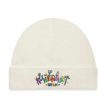logo KunterbuntBerlin Berlin Style bunt Highlight - Baby Premium Organic Mütze - Naturweiß - Vorne