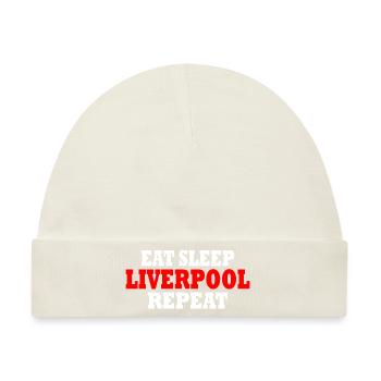 Liverpool - Baby Premium Organic Mütze - Naturweiß - Vorne