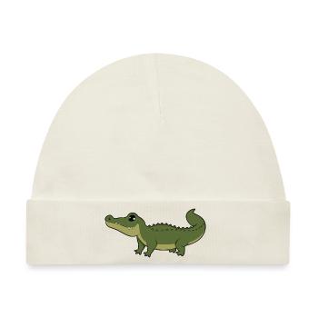 Alligator - Baby Premium Organic Mütze - Naturweiß - Vorne