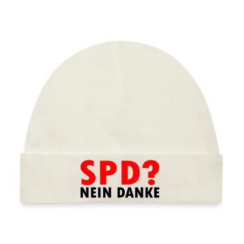 Spd - Baby Premium Organic Mütze - Naturweiß - Vorne