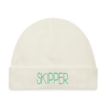 Skipper - Baby Premium Organic Mütze - Naturweiß - Vorne