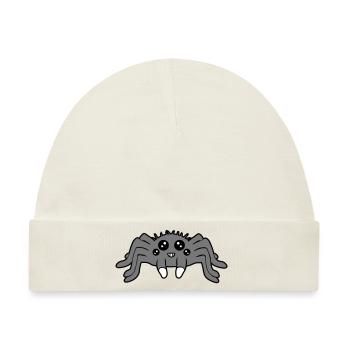 Design Kleine Spinne - Baby Premium Organic Mütze - Naturweiß - Vorne