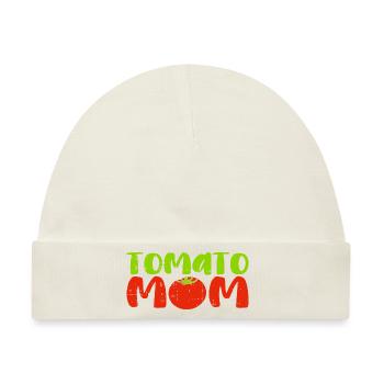 Tomate - Baby Premium Organic Mütze - Naturweiß - Vorne