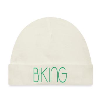 Biking Downhill Geschenk MTB biking - Baby Premium Organic Mütze - Naturweiß - Vorne