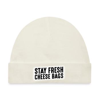 Stay Fresh Cheese Bags 27 - Baby Premium Organic Mütze - Naturweiß - Vorne