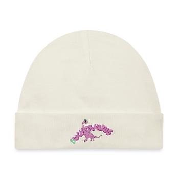Brachiosaurus - Baby Premium Organic Mütze - Naturweiß - Vorne