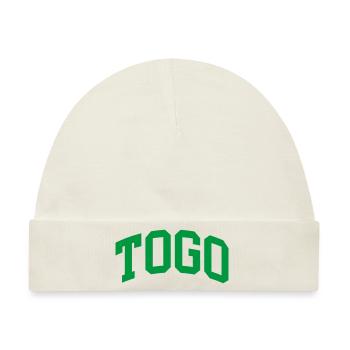 Togo - Baby Premium Organic Mütze - Naturweiß - Vorne