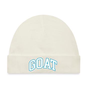 GOAT - Baby Premium Organic Mütze - Naturweiß - Vorne