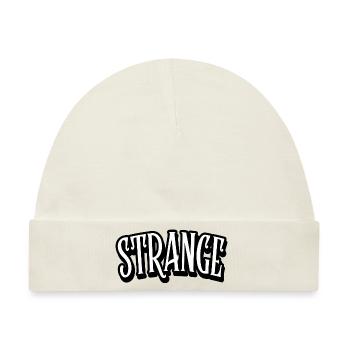 strange shirt - Baby Premium Organic Mütze - Naturweiß - Vorne