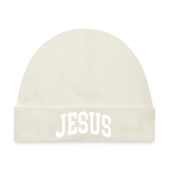 Jesus - Baby Premium Organic Mütze - Naturweiß - Vorne