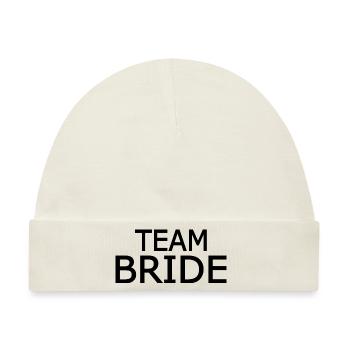 Team bride - Baby Premium Organic Mütze - Naturweiß - Vorne