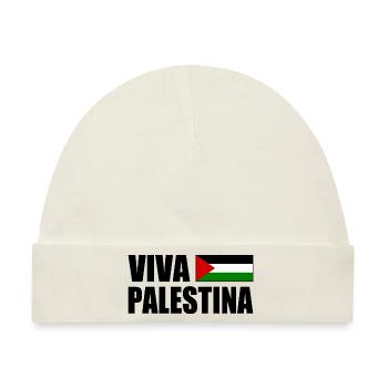 Viva palestina - Baby Premium Organic Mütze - Naturweiß - Vorne