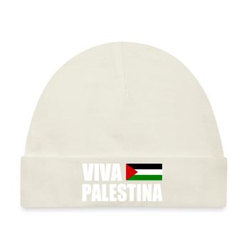 Viva palestina - Baby Premium Organic Mütze - Naturweiß - Vorne