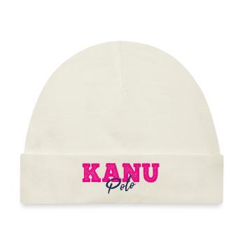 Kanupolo Kanu Polo Slogan - Baby Premium Organic Mütze - Naturweiß - Vorne