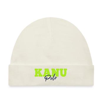 Kanupolo Kanu Polo Slogan - Baby Premium Organic Mütze - Naturweiß - Vorne