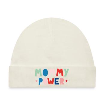 Mommy Power - Baby Premium Organic Mütze - Naturweiß - Vorne