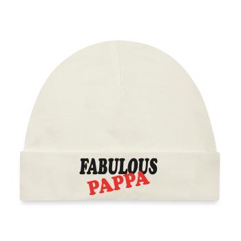 FABELHAFTER PAPPA - Baby Premium Organic Mütze - Naturweiß - Vorne