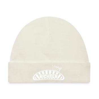 Geschenk für Richter - Baby Premium Organic Mütze - Naturweiß - Vorne