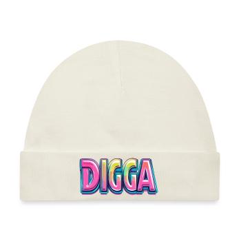DIGGA - Baby Premium Organic Mütze - Naturweiß - Vorne