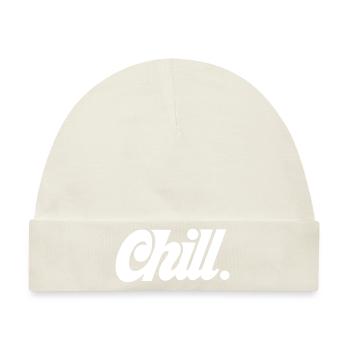 Chill - Baby Premium Organic Mütze - Naturweiß - Vorne