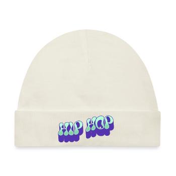 Hip Hop - Baby Premium Organic Mütze - Naturweiß - Vorne