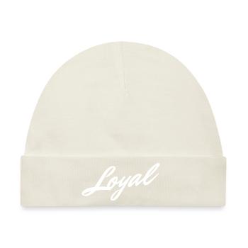 Loyal Loyalität - Baby Premium Organic Mütze - Naturweiß - Vorne