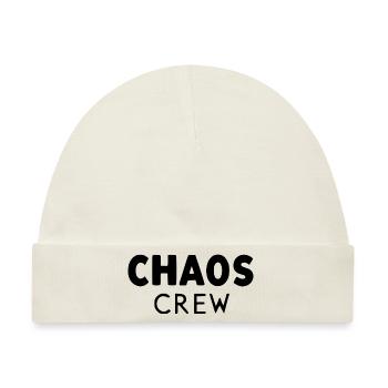 Chaos Crew - Baby Premium Organic Mütze - Naturweiß - Vorne
